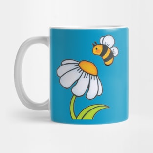 Little Bee and Coneflower Mug